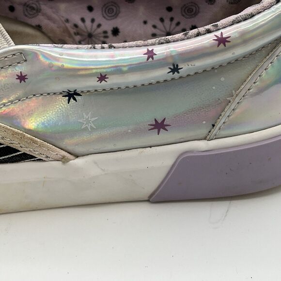 The Nightmare Before Christmas Slip-On Loafer Shoes Wms Sz 6.5 Hologram Holiday - Picture 6 of 10